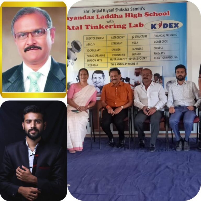 Adv. Ashok Rathi and Young Scientist Dr. Rishabhkumar Bhutada are working on our new education policy..