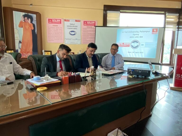 Industry oriented programs launched by Sri sai Group of Institute in collaboration with IBM