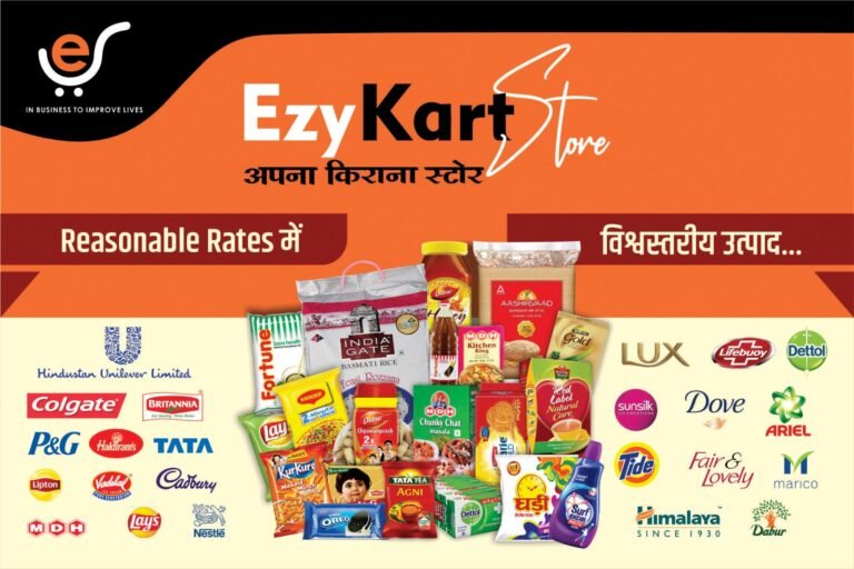 Ezykart Bazar gives you Grossery mart franchise in Just 15 thousand
