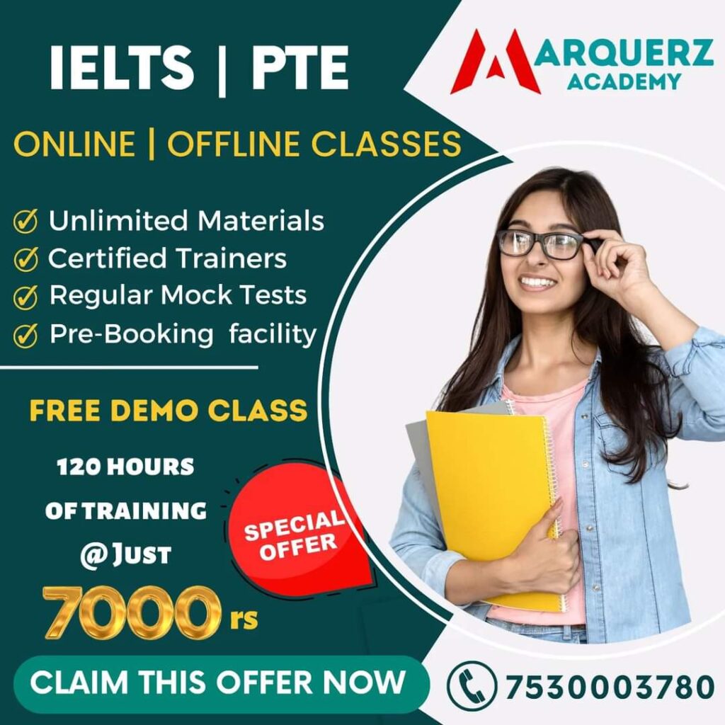 Marquerz Academy has already carved a niche for itself in this highly competitive field. We have been able to create a distinct mark for ourselves through our relentless focus on quality and on the back of sheer hard work. We believe that every day is a new opportunity for us to serve the needs of IELTS aspirants. We are always striving to bring in innovations and strive for improvements in our training methods.