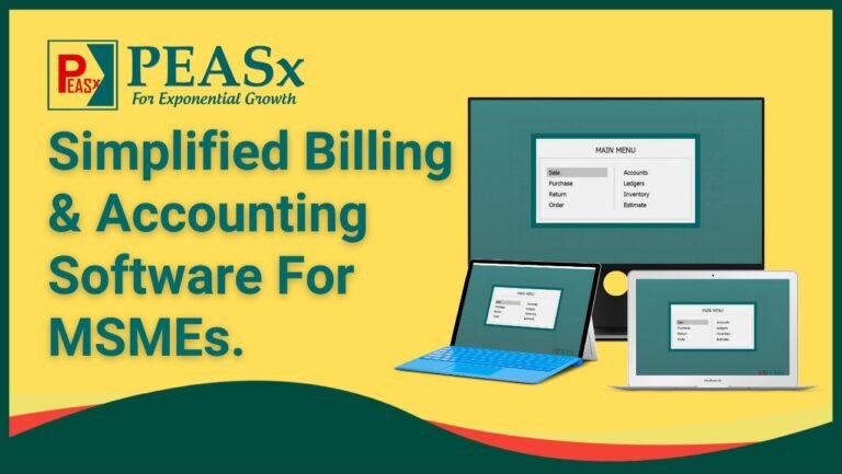 <strong>PEASx Accounting Software simplifies financial management for MSMEs</strong>