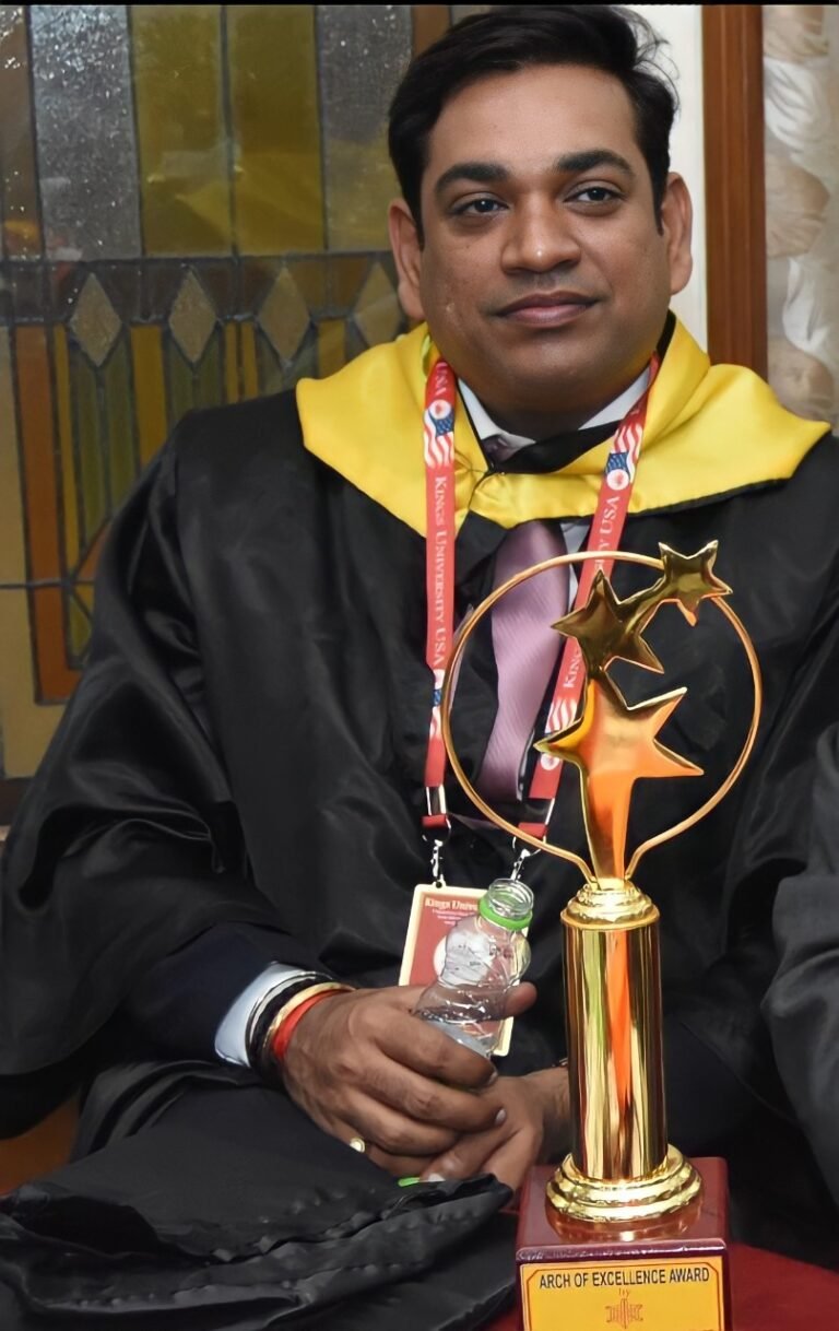 Bihar’s young philanthropist Raj Rishi Pandey honoured at Parliament House in London