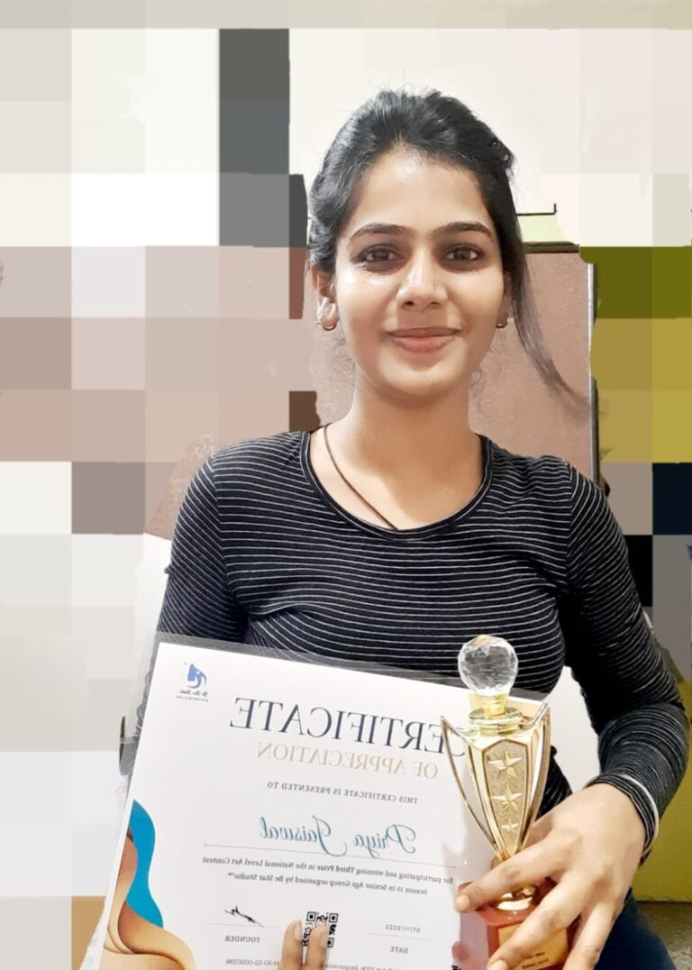 Priya Jaiswal, a self-taught artist, Honoured with the Glaze Iconic Awards 2022