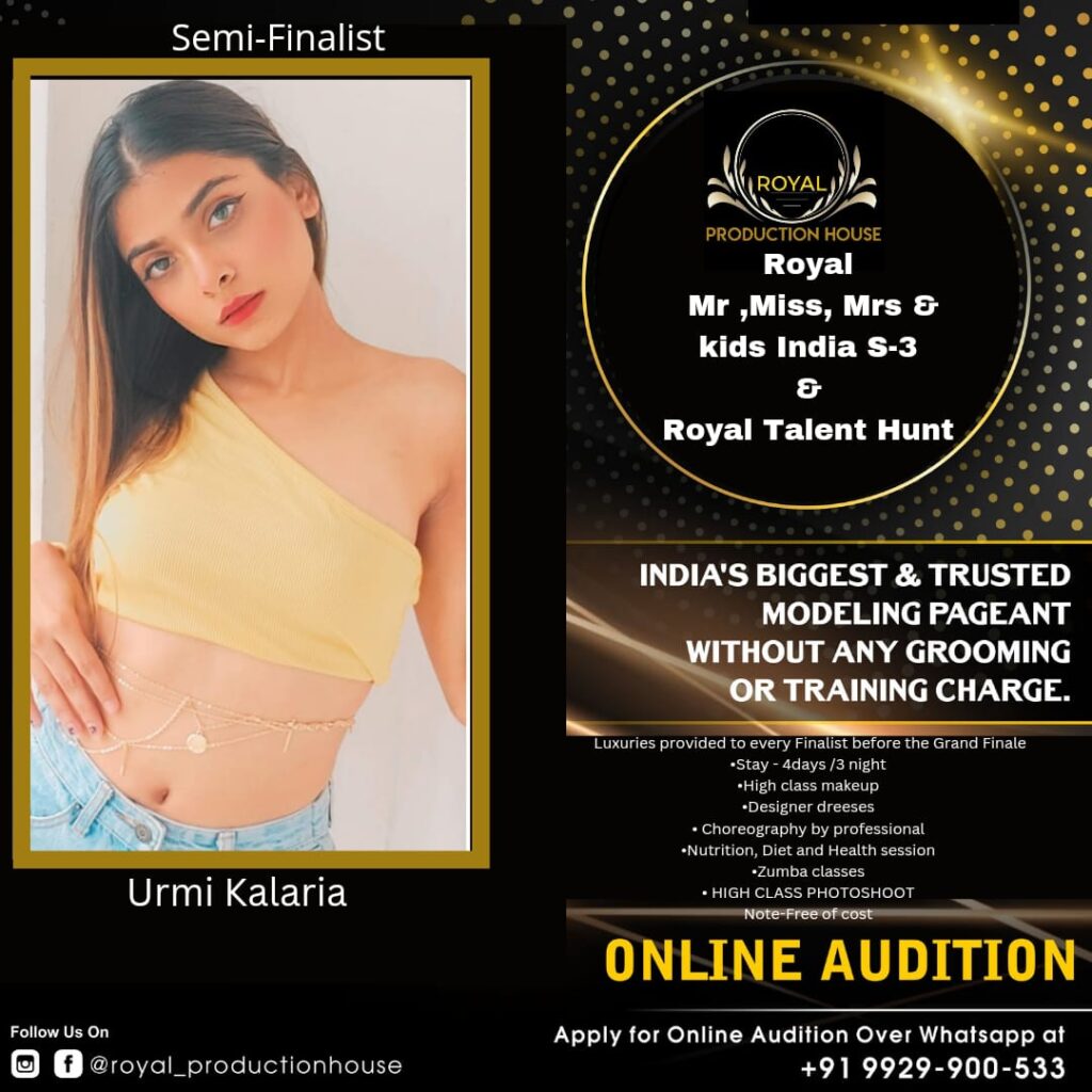 How to become Royal Mr ,Miss& Mrs India 2023 present by Royal production house & Bhanu pratap saini
