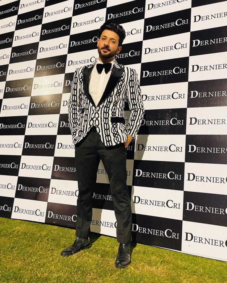 Fashion and lifestyle icon in India, Devrshi Krishan Sharma symbolizes success and determination.