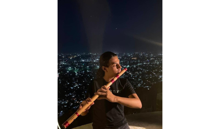 Raman Acharya Young Indian classical Flute Player From Rajasthan