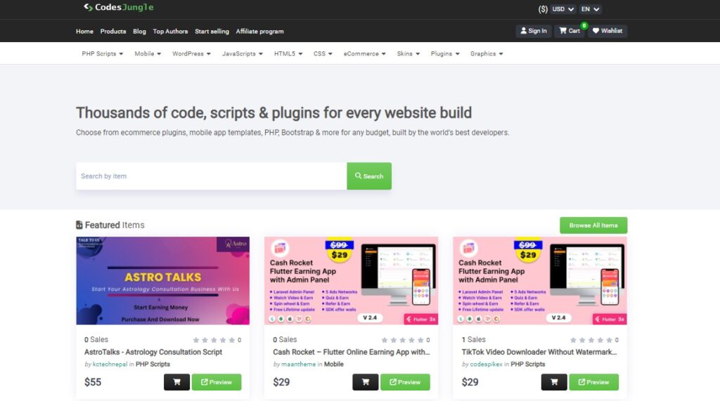 CodesJungle: The Digital Marketplace for Creators and Innovators