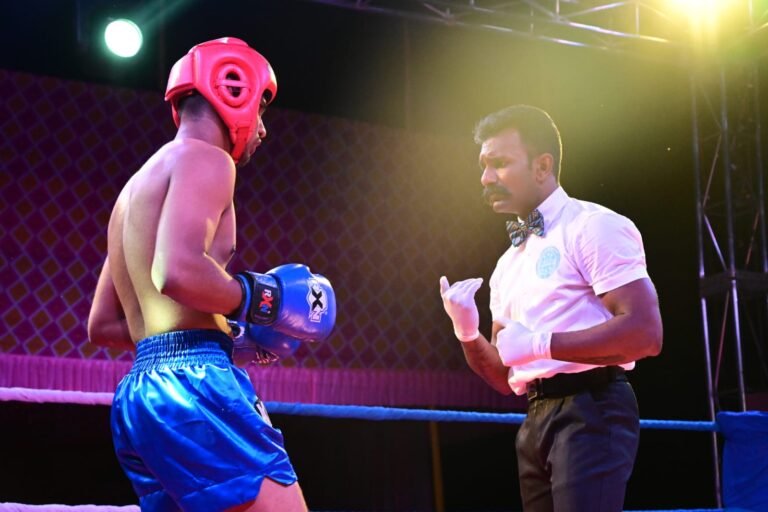Vivek Anila Satheesh: Breaking Boundaries in Kickboxing as the First Indian Referee at the World Compact Games.