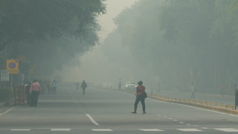"Delhi's Air Quality Stays 'Very Poor' as Minimum Temperature Drops"