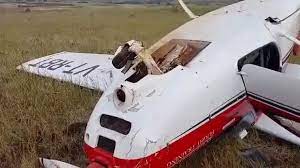 Training Aircraft Crashes in Pune's Gojubavi Village, Injuring Pilot and Co-Pilot