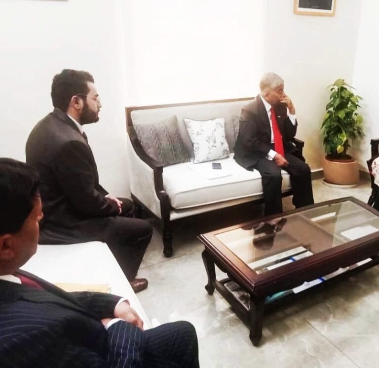 Towards Holistic Growth: Mr. Fahaad Bhat’s Summit with Ladakh’s Lt. Governor