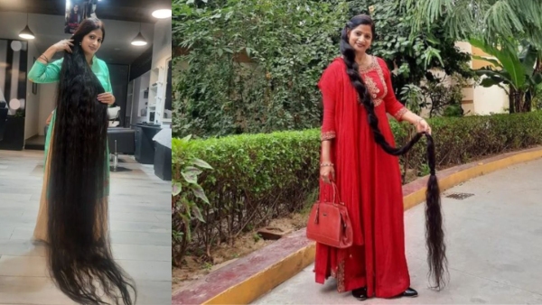 Indian Woman Enters Guinness World Records for Longest Hair on a Living Person
