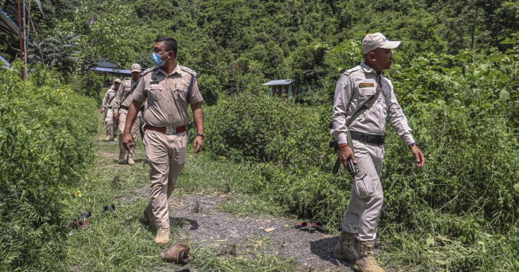 
"Manipur Police Save Abducted Youth, Arrest Eight with Guns"