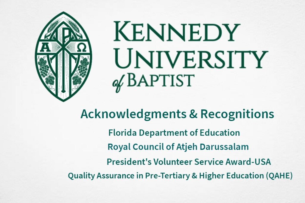 "Double Degrees, Infinite Possibilities: Kennedy University of Baptist, Florida-USA Academic Enrichment"