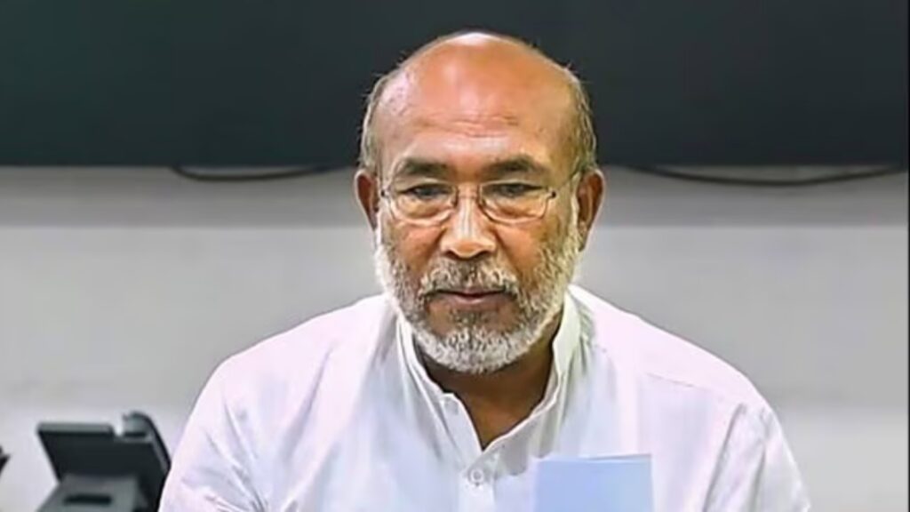 Manipur Chief Minister Urges Mizoram Counterpart Not to Interfere in State Affairs