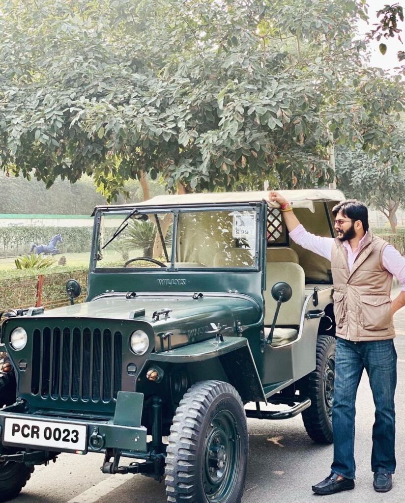 "Anant Sharma: The Jeep Enthusiast Revving Up Ferozepur's Automotive Scene"