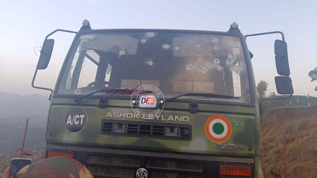 Terrorists Attack Indian Air Force Convoy in J&K's Poonch, Five Personnel Injured