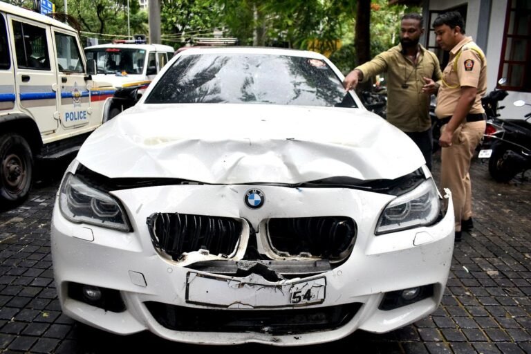 CCTV Captures Mihir Shah Fleeing Mumbai BMW Hit-and-Run; Look Out Circular Issued