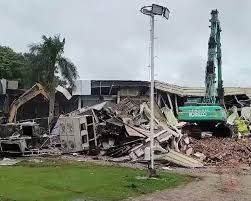 
"Hyderabad Demolishes Nagarjuna’s N-Convention Centre Over Alleged Encroachment of Lake Area"