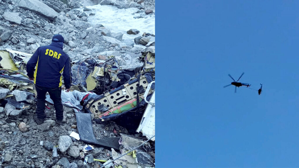 Helicopter Being Airlifted by MI-17 Crashes in Uttarakhand’s Kedarnath; No Injuries Reported