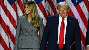 Trump Praises Wife Melania During Victory Speech, Kisses Her on the Cheek