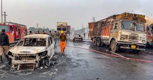 Driver of Gas Tanker Behind Jaipur Inferno Survives; Investigation Underway