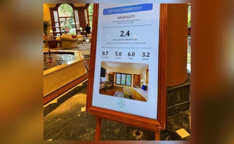 US Millionaire Bryan Johnson Highlights Bengaluru Hotel Offering "Clean Air as a Service"