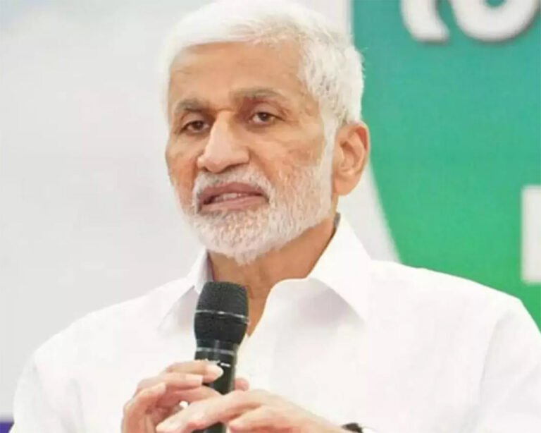 Vijaysai Reddy Steps Down from Rajya Sabha Membership