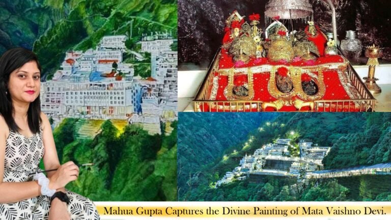 Mahua Gupta: Inspiring a New Artistic Wave in Jammu Through Her Unique Vision and Teaching.