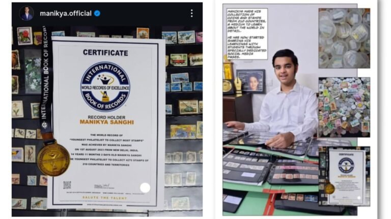 Learning the World Through Stamps The Inspiring Story of Manikya Sanghi