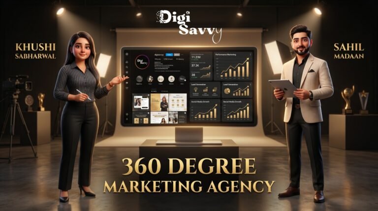 DIGI SAVVY: Delhi-Based 360-Degree Real Estate Marketing Agency