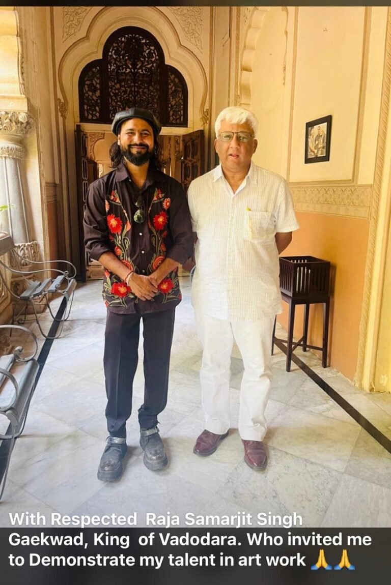 Rahul Budguzzar Revives Royal Frescoes at Laxmi Vilas Palace | ILA Award Winner & Artist Behind Neeraj Chopra Portrait 