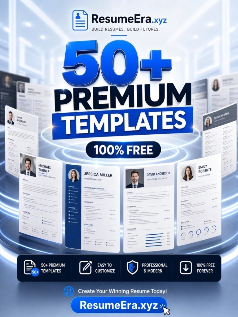 Free Resume Builder (Resumeera.xyz): ResumeEra.xyz vs Canva vs Enhancv vs Resume.io