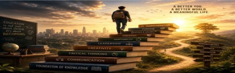 THE ART OF BECOMING- Why Education Must Build People, Not Just Professionals